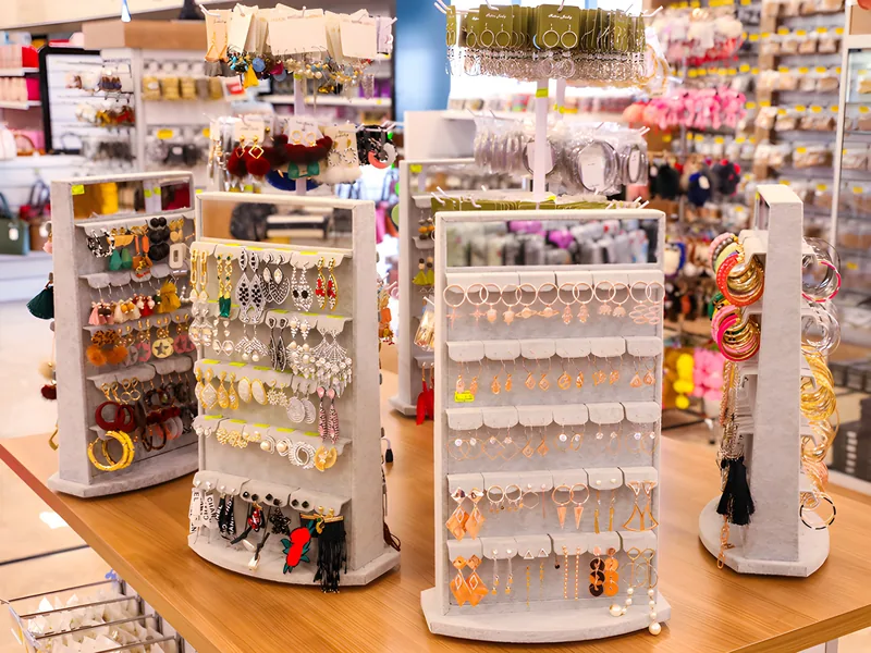 Earring stands and accessories