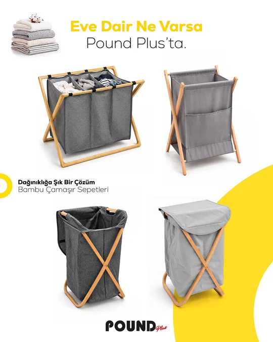 Bamboo laundry baskets — Instagram @mrpoundkibris